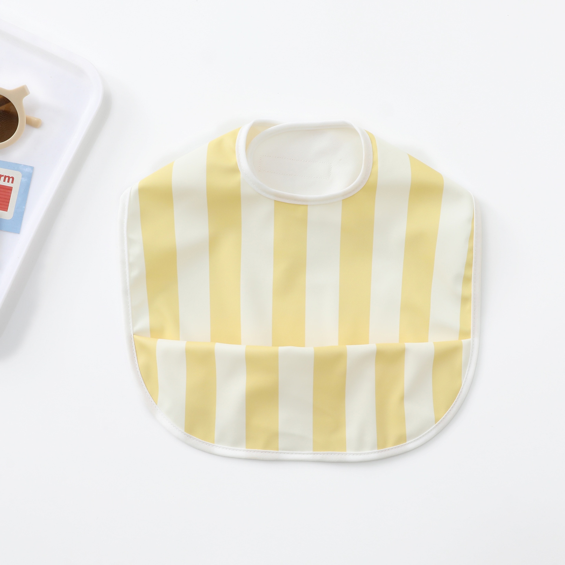Baby Bib with Food Catcher Pocket
