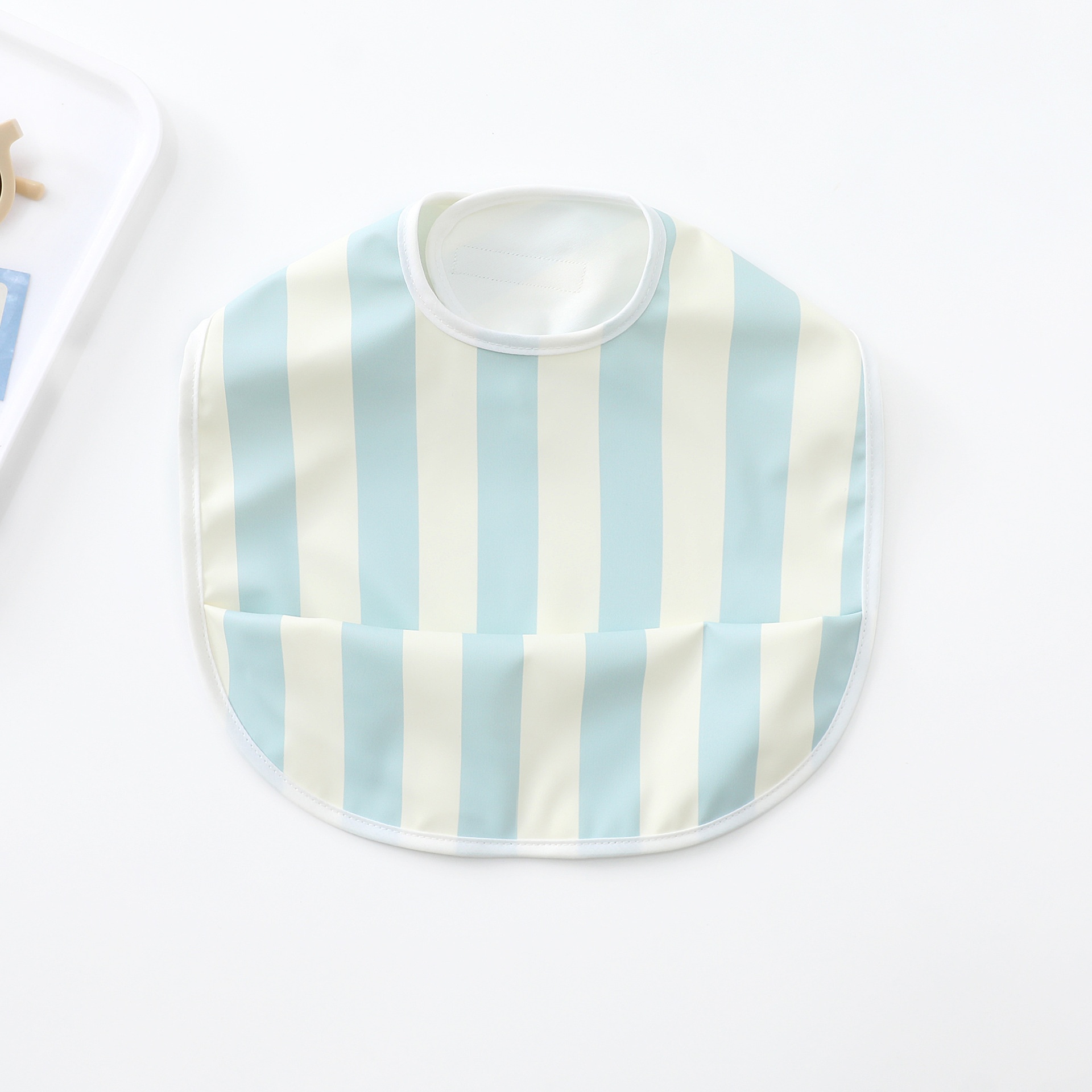 Baby Bib with Food Catcher Pocket