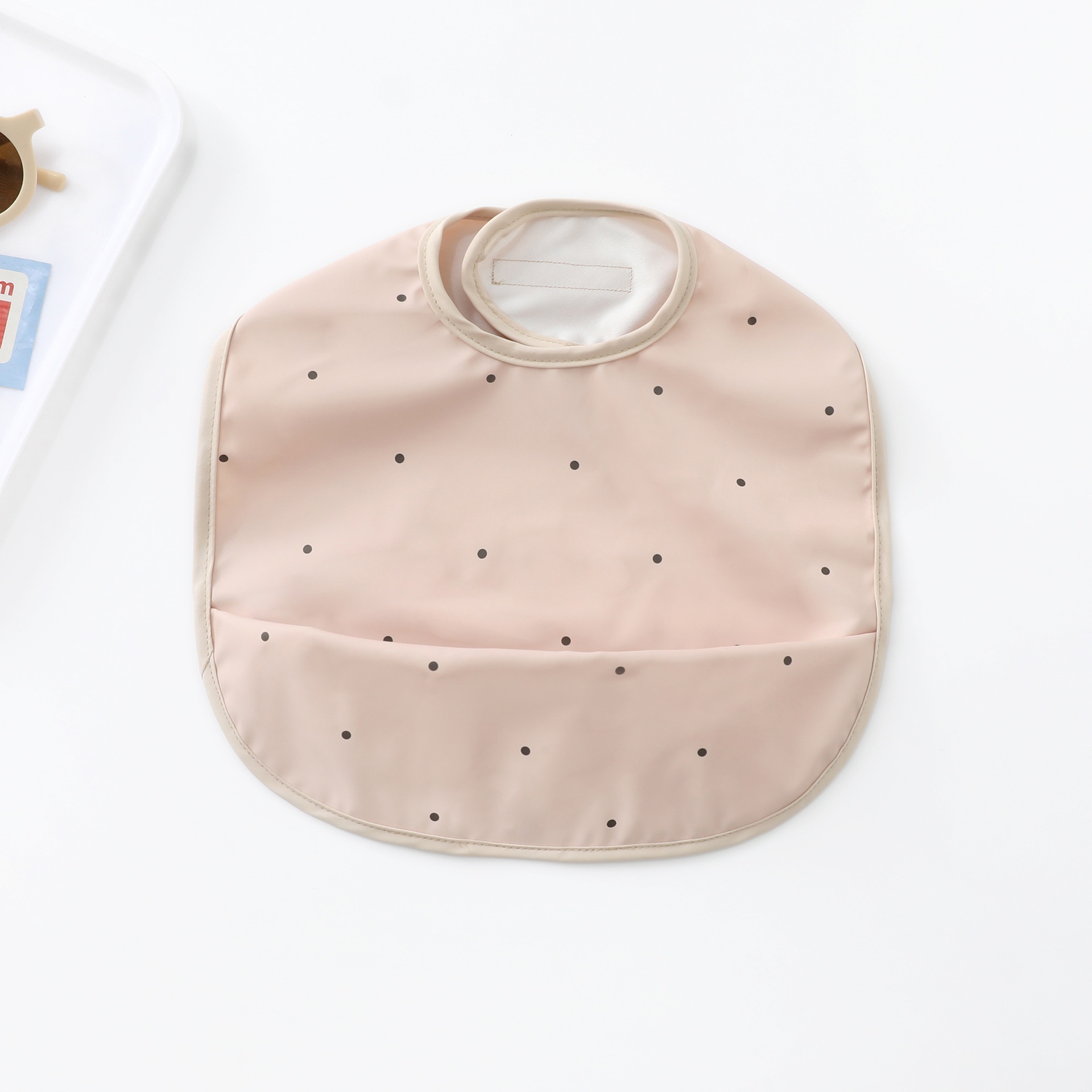 Baby Bib with Food Catcher Pocket