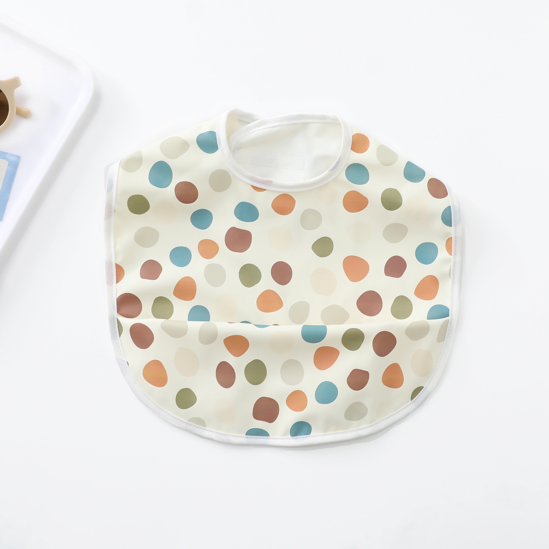 Baby Bib with Food Catcher Pocket
