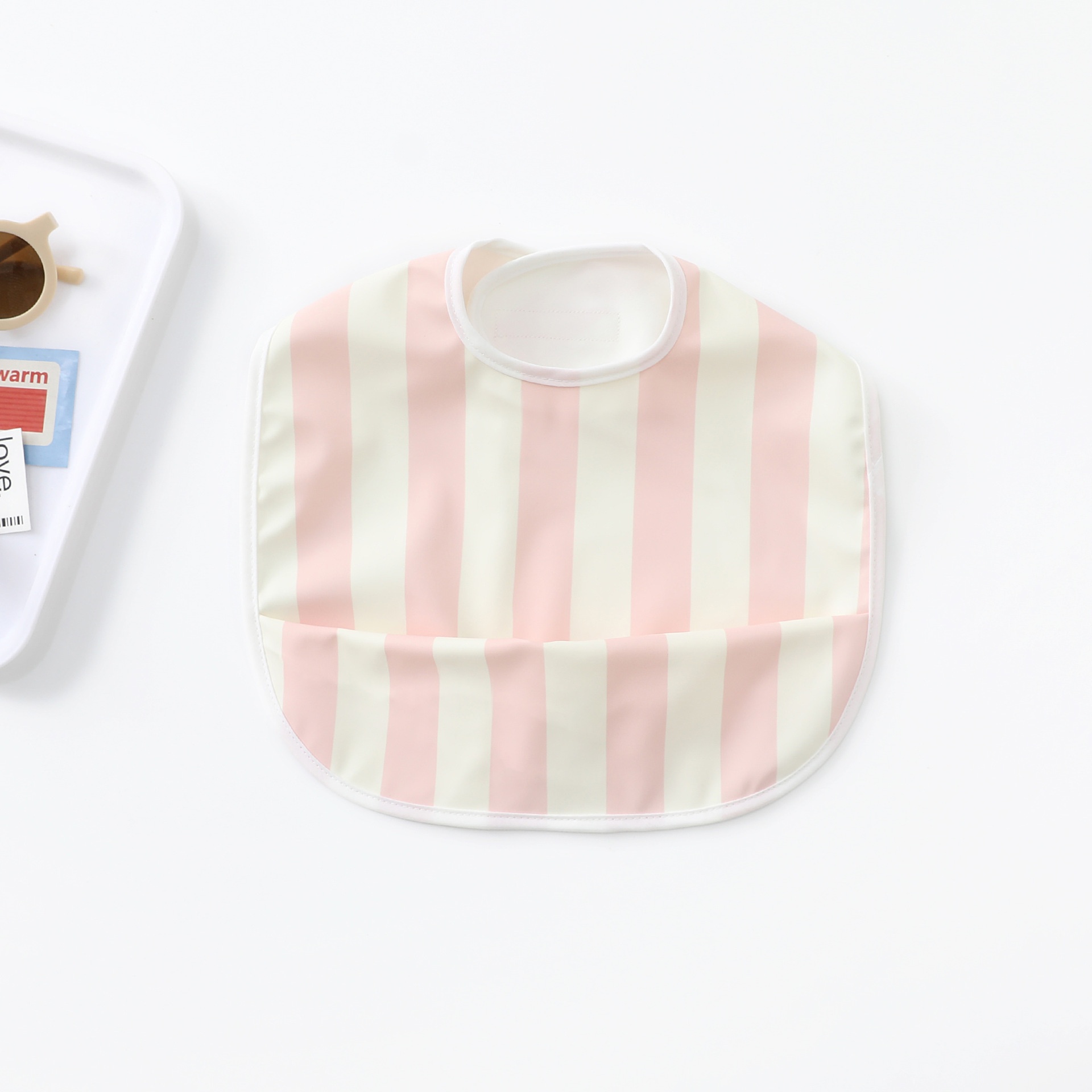 Baby Bib with Food Catcher Pocket