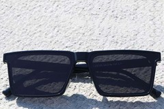 Lunettes photochromiques rectangulaires noires TR90 #BS1725-0079