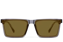 Rectangular Grey TR90 Photochromic Glasses #BS1725-0077