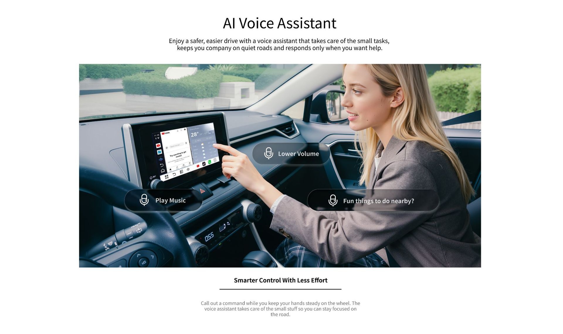 Wireless Android AI Box Car Adapter for CarPlay & Auto