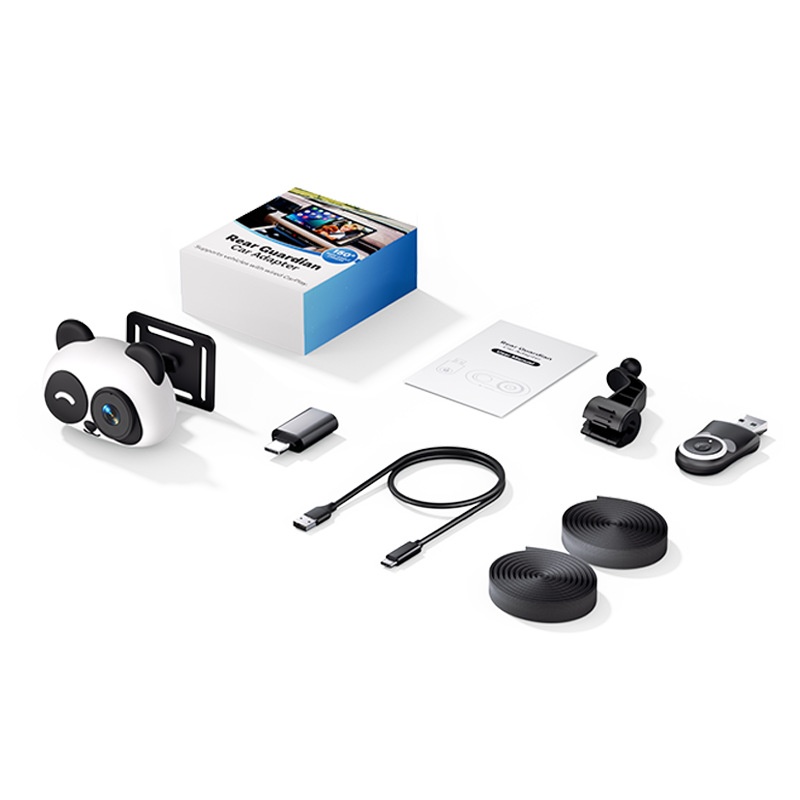 Wireless Car Baby Monitor Camera for CarPlay & Android Auto