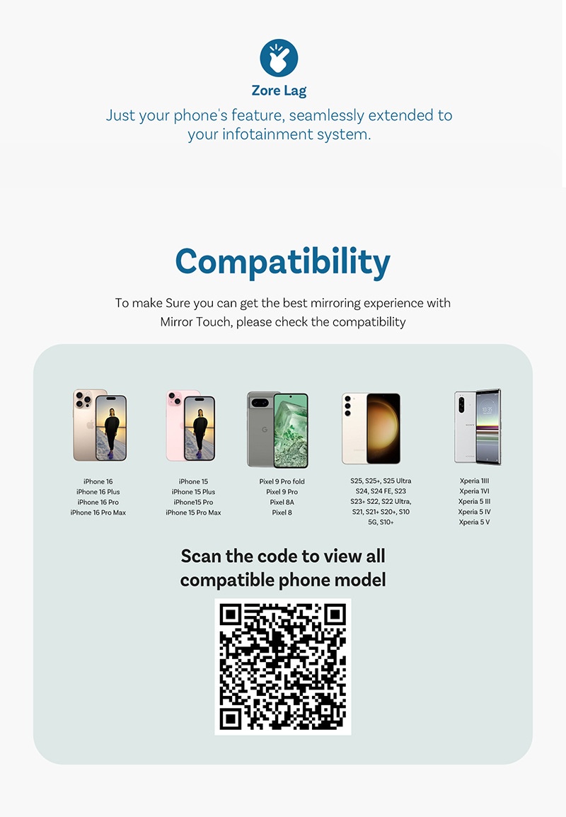 Mirroring Car adapter for Carplay - Bi-Directional Control function