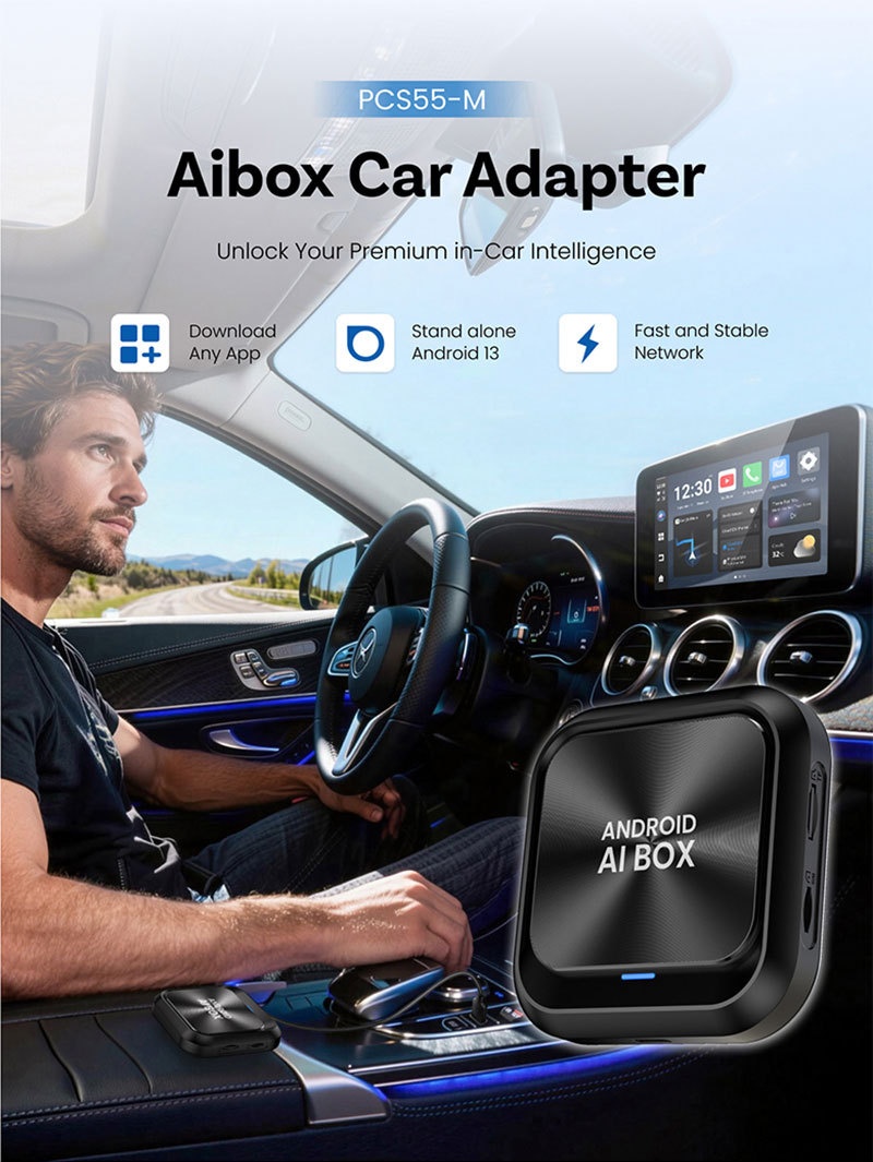 Aibox Car Adapter | Standalone Android 13 AI Box