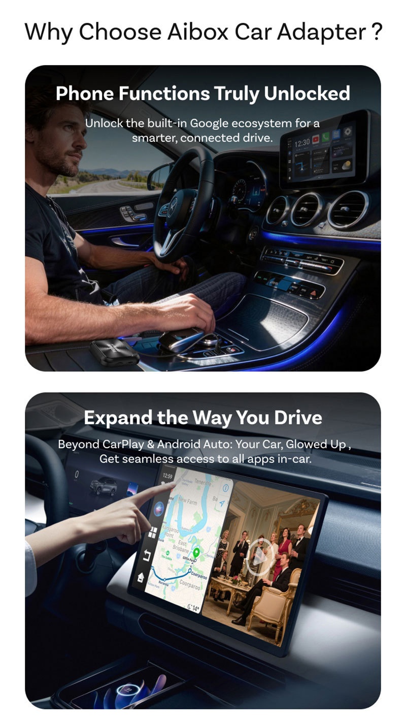 Aibox Car Adapter | Standalone Android 13 AI Box