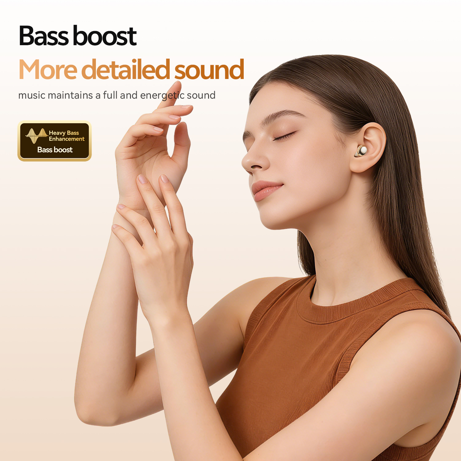 Wireless Bluetooth 6.0 Earbuds with LED Digital Display Model#M184