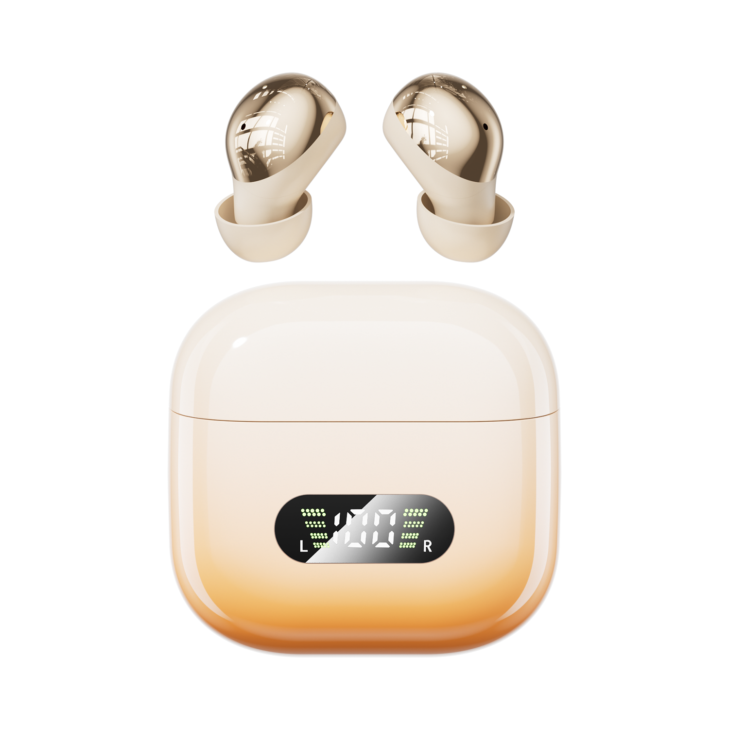 Wireless Bluetooth 6.0 Earbuds with LED Digital Display Model#M184