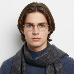 BS1913-0149_Golden_Oval_Titanium_Glasses_model