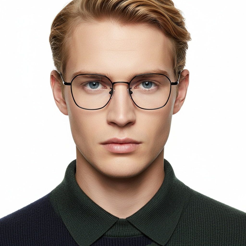 BS1913-0174_Black_Geometric_Titanium_Glasses_model