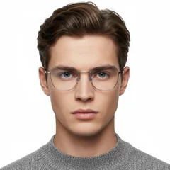 BS1913-0176_Silver_Geometric_Titanium_Glasses_model