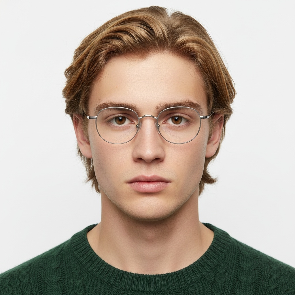 BS1913-0182_Silver_Oval_Titanium_Glasses_model