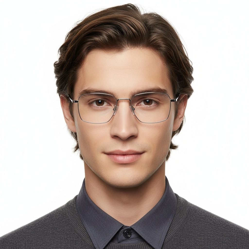 BS1913-0185_Silver_Geometric_Titanium_Glasses_model