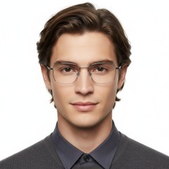 BS1913-0185_Silver_Geometric_Titanium_Glasses_model