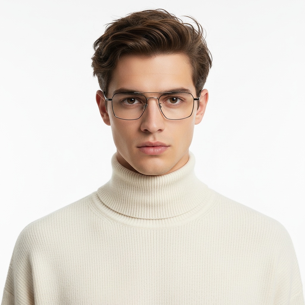 BS1913-0187_Black_Geometric_Titanium_Glasses_model