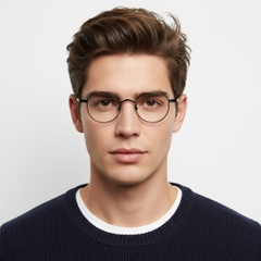 BS1913-0193_Black_Oval_Titanium_Glasses_model