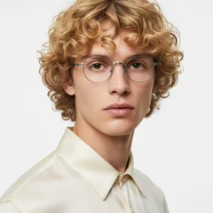 BS1913-0194_Silver_Oval_Titanium_Glasses_model