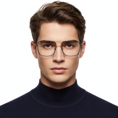 BS1913-0206_Black_Aviator_Titanium_Glasses_model