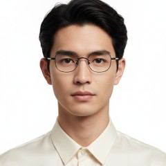 BS1913-0219_Black_Oval_Titanium_Glasses_model