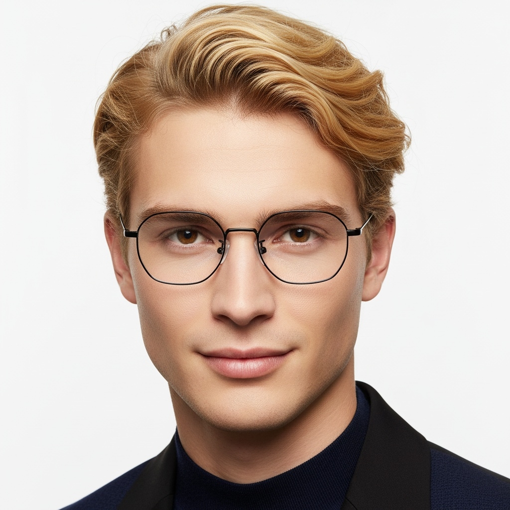 BS1913-0221_Black_Geometric_Titanium_Glasses_model