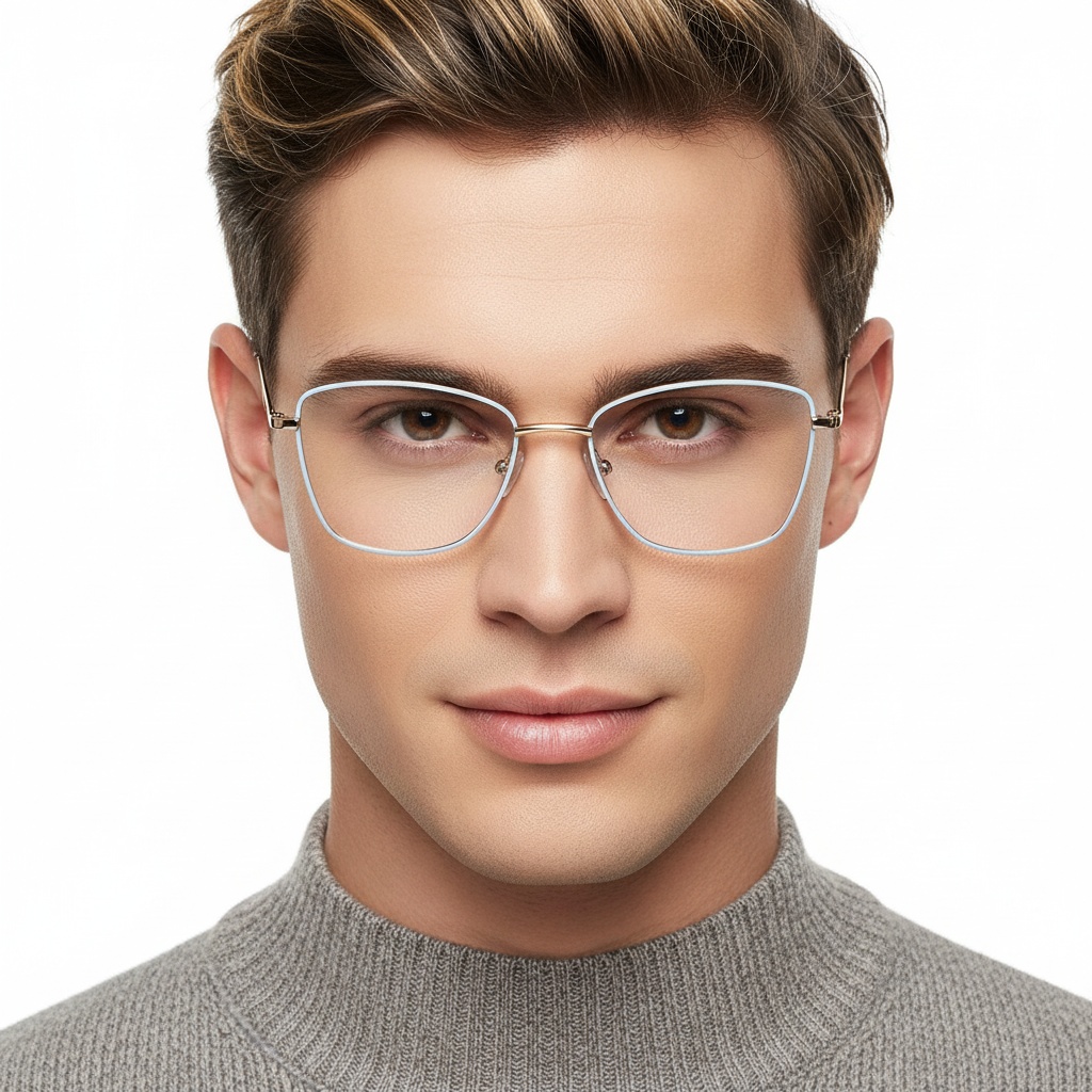 BS2425-0012_Blue_Butterfly_Metal_Glasses_model