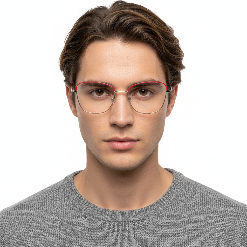 BS2425-0026_Red_Butterfly_Metal_Glasses_model