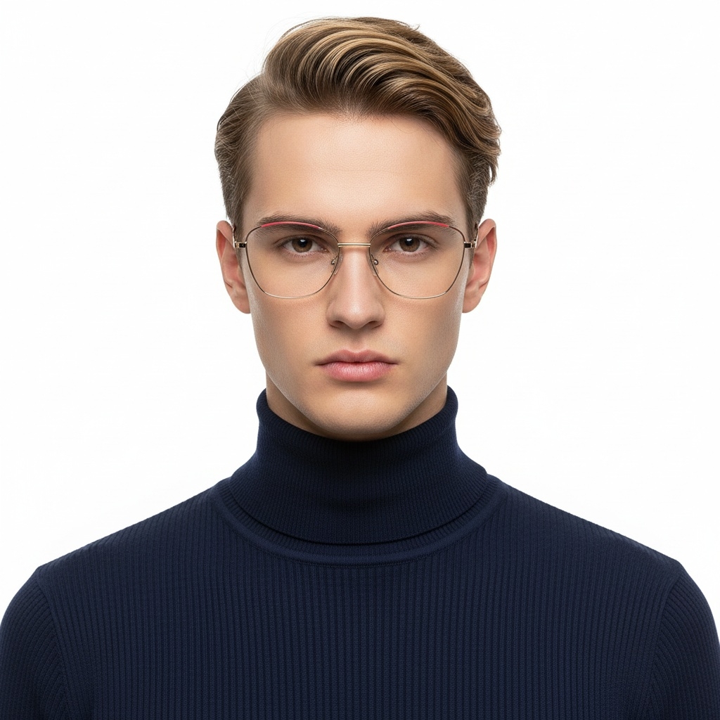 BS2425-0039_Red_Butterfly_Metal_Glasses_model