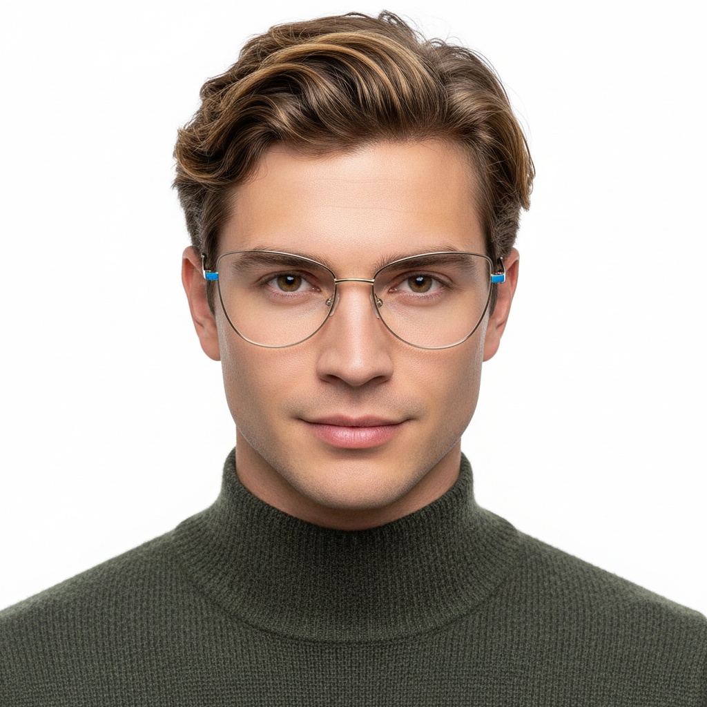 BS2425-0051_Golden_Butterfly_Metal_Glasses_model