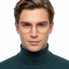 BS2425-0053_Red_Butterfly_Metal_Glasses_model