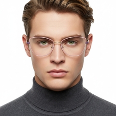 BS2425-0072_Pink_Butterfly_Metal_Glasses_model