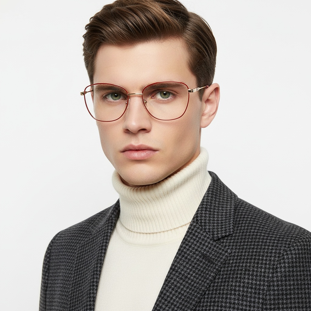 BS2425-0079_Red_Butterfly_Metal_Glasses_model