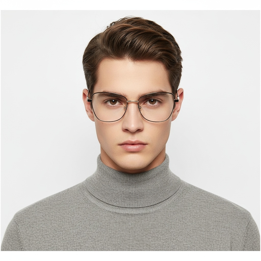 BS2425-0090_Black_Butterfly_Metal_Glasses_model