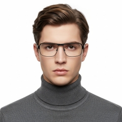 BS2425-0113_Grey_Rectangular_Metal_Glasses_model