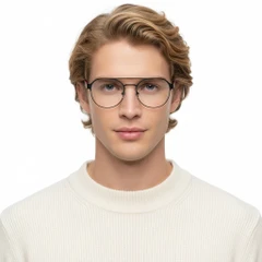 BS2425-0130_Red_Aviator_Metal_Glasses_model