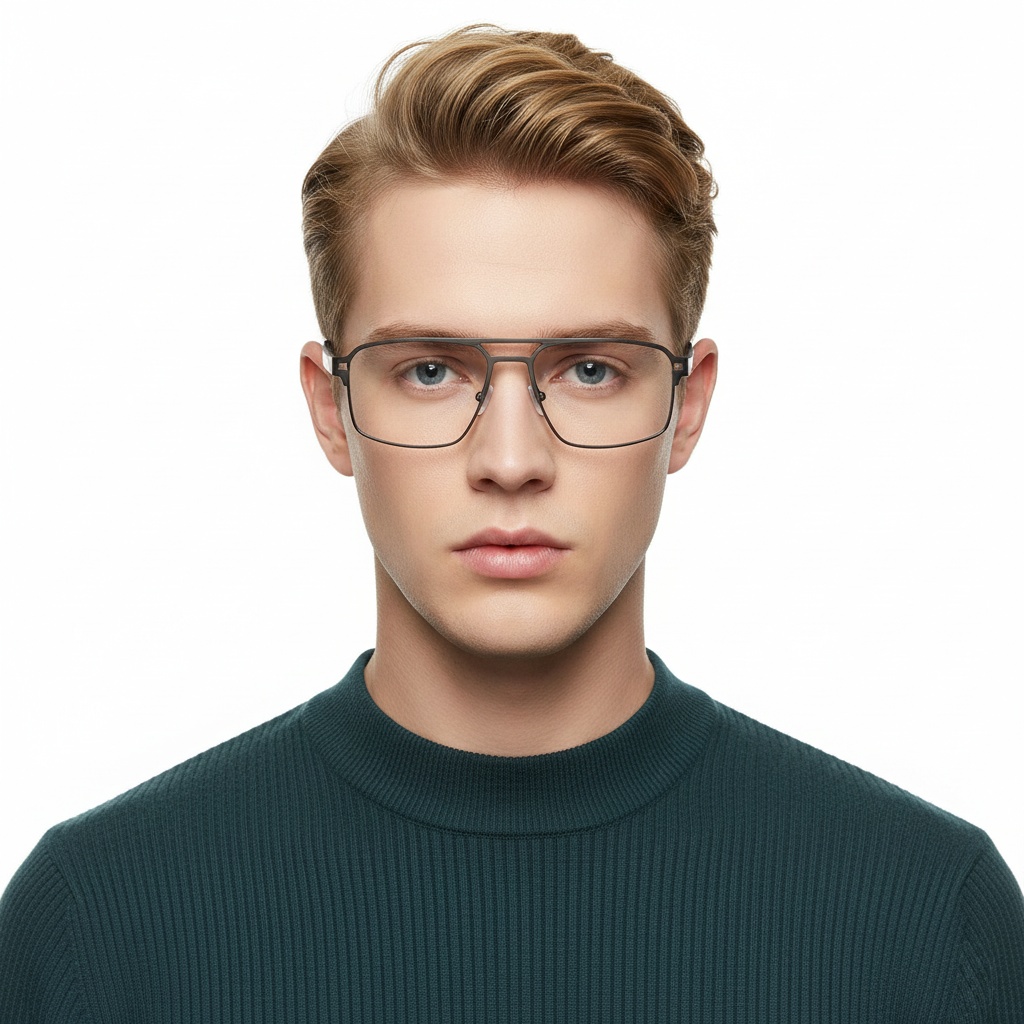 BS2425-0137_White_Aviator_Metal_Glasses_model