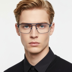 BS2425-0141_Blue_Aviator_Metal_Glasses_model