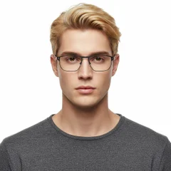 BS2425-0142_Red_Rectangular_Metal_Glasses_model