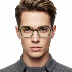 BS2425-0163_Black_Geometric_Metal_Glasses_model