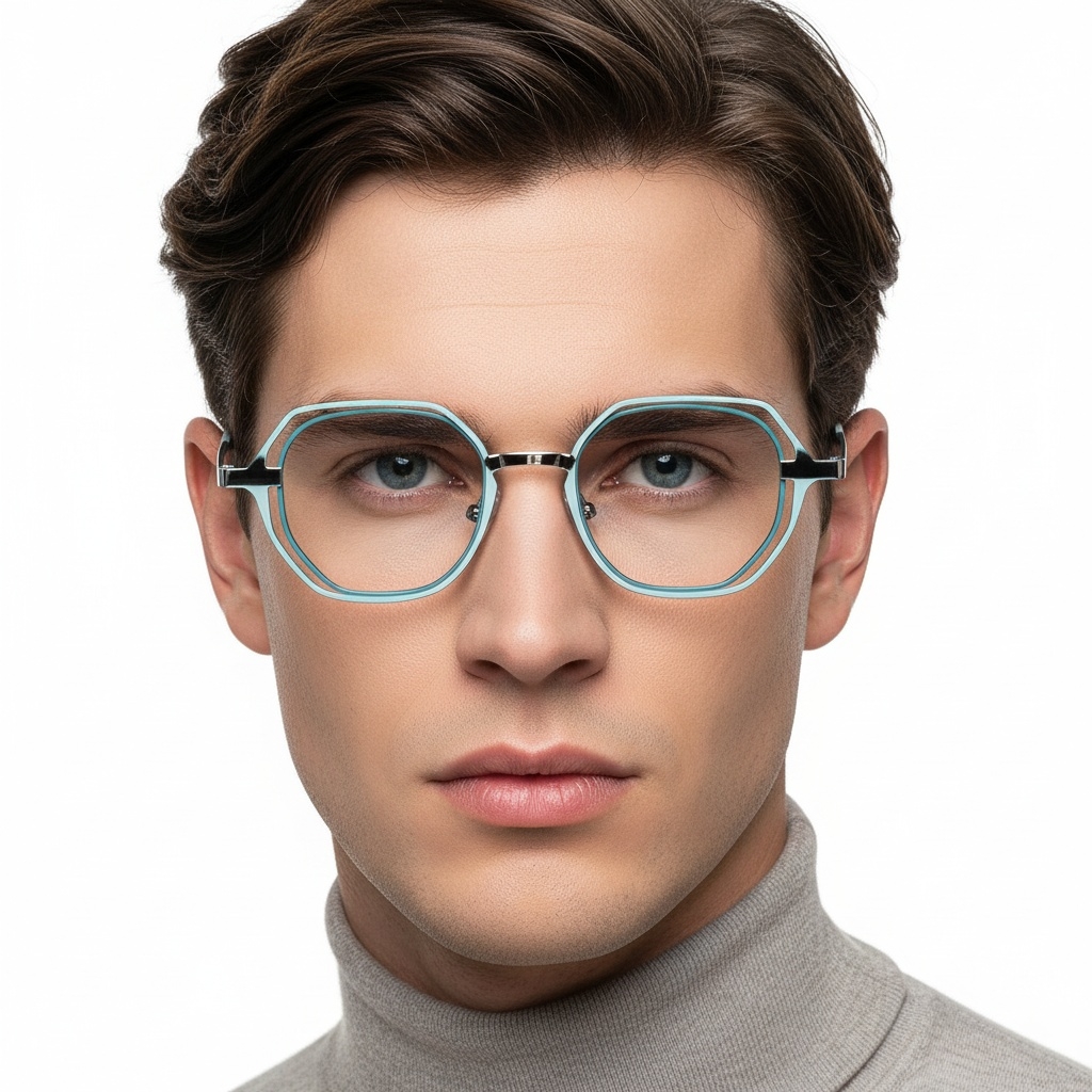 BS2425-0195_White_Geometric_Metal_Glasses_model