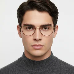 BS2425-0206_Red_Butterfly_Metal_Glasses_model