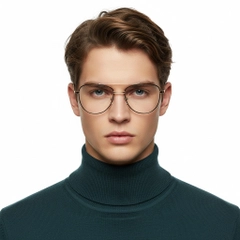 BS2425-0213_Black_Oval_Metal_Glasses_model