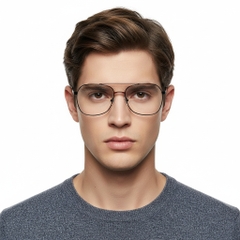 BS2425-0220_Red_Aviator_Metal_Glasses_model