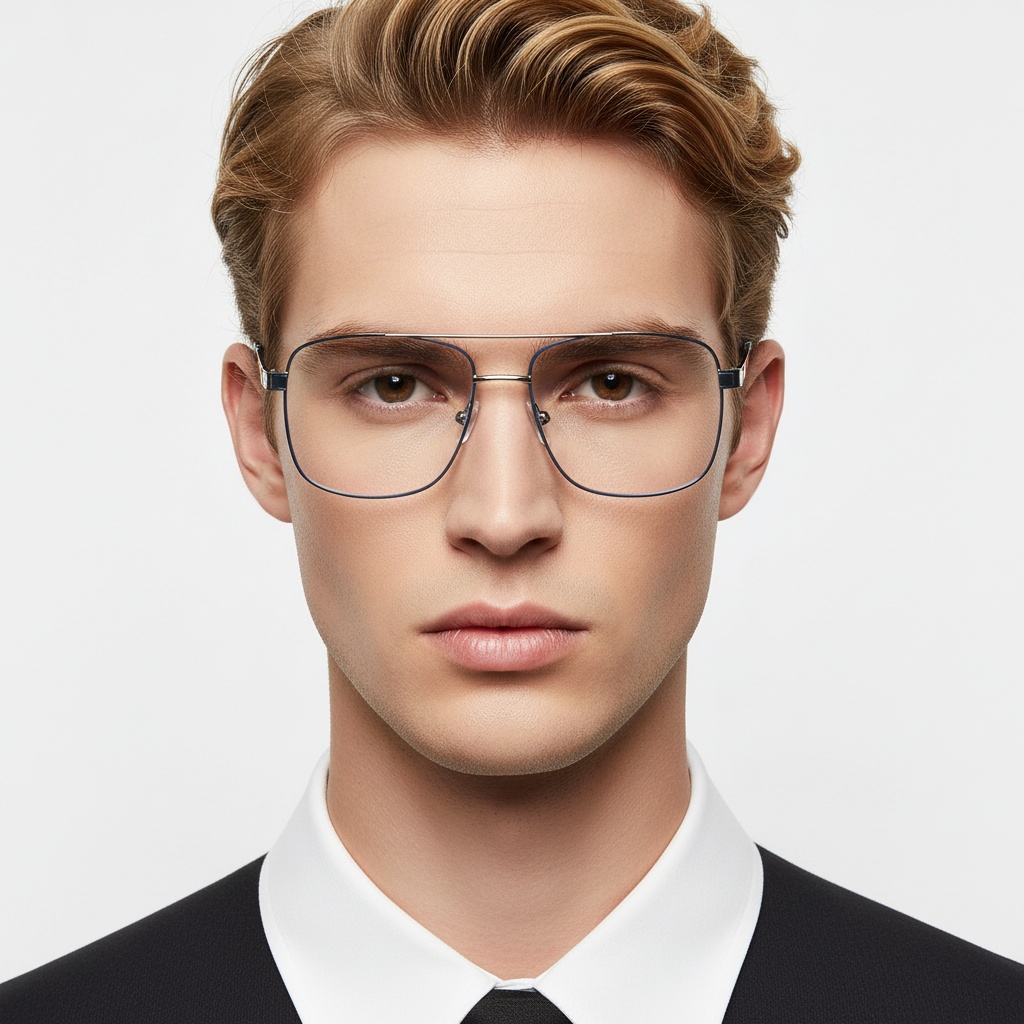 BS2425-0229_Blue_Aviator_Metal_Glasses_model