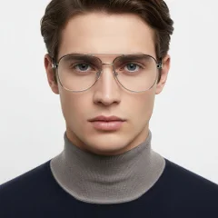 BS2425-0236_Black_Aviator_Metal_Glasses_model