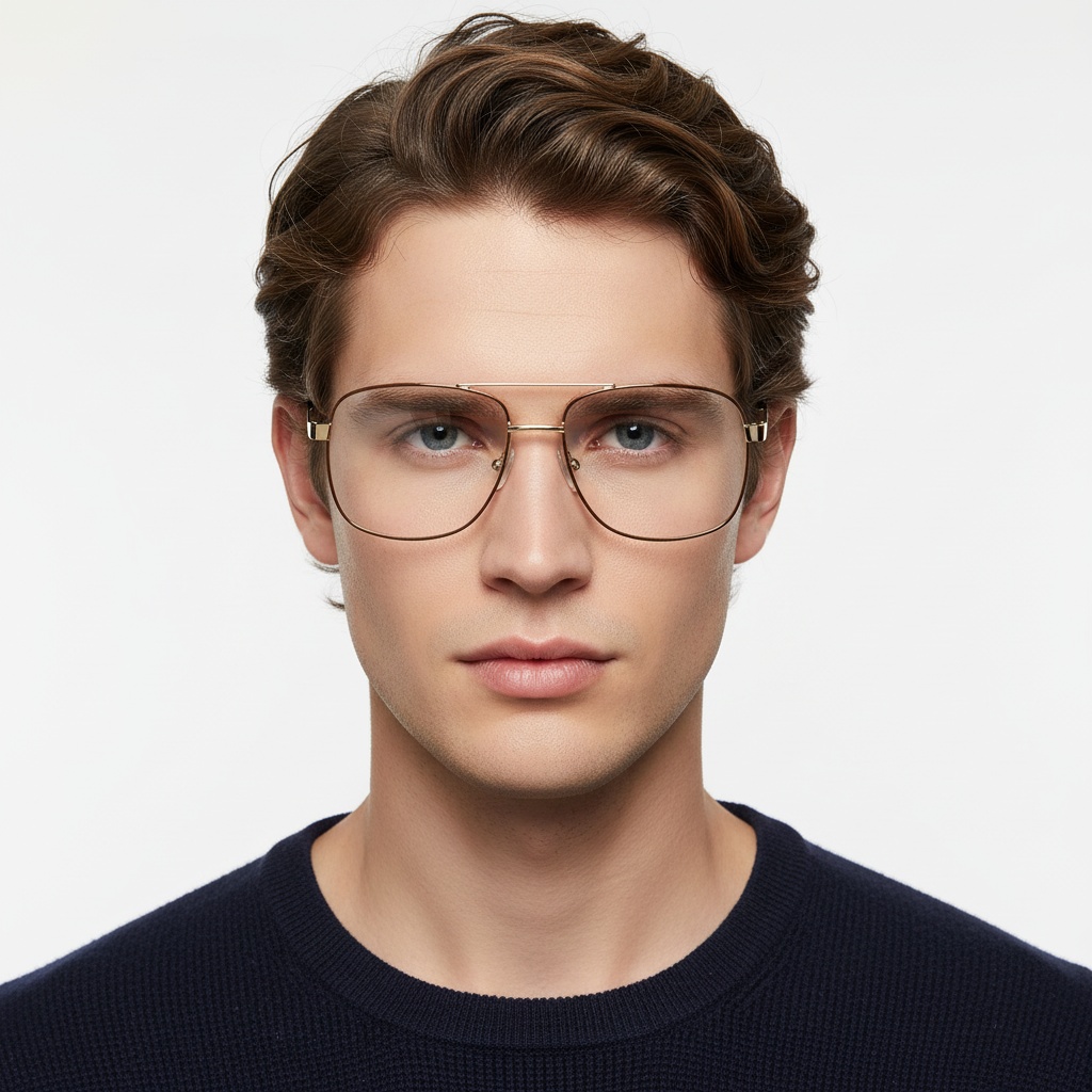 BS2425-0242_Brown_Aviator_Metal_Glasses_model