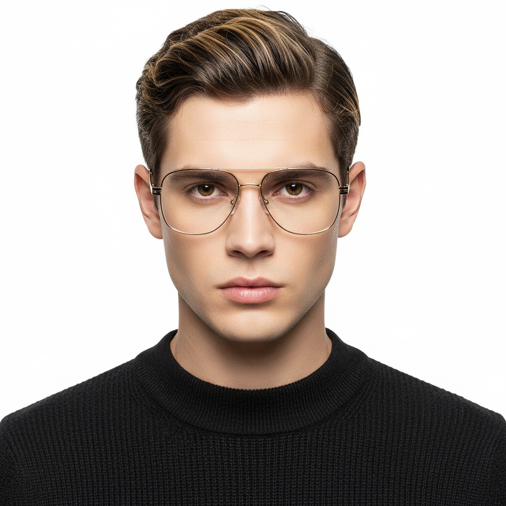 BS2425-0263_Brown_Aviator_Metal_Glasses_model