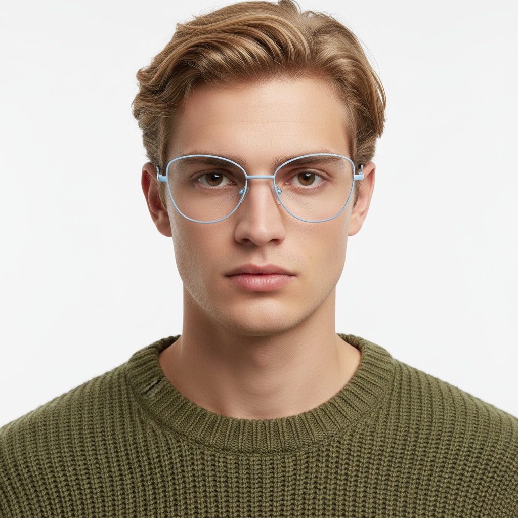 BS2425-0282_Blue_Butterfly_Metal_Glasses_model