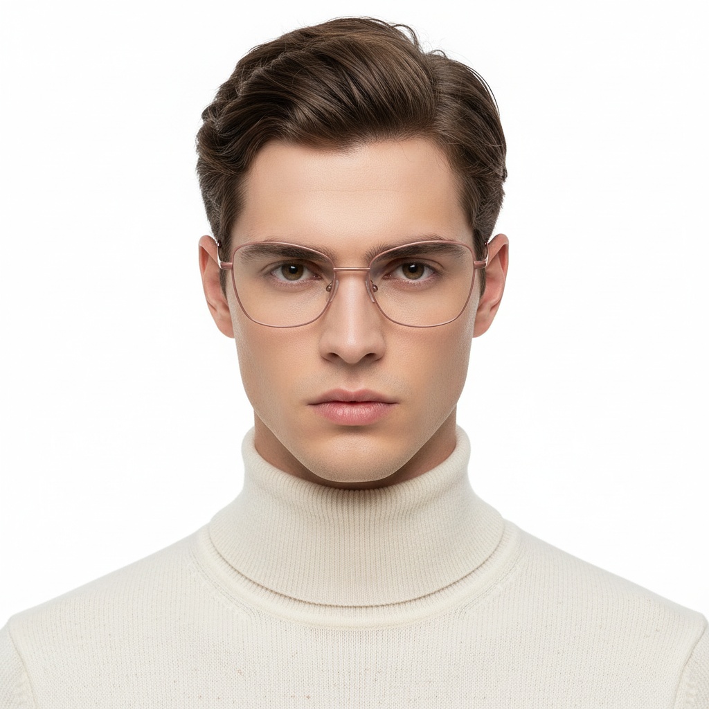 BS2425-0304_Pink_Butterfly_Metal_Glasses_model